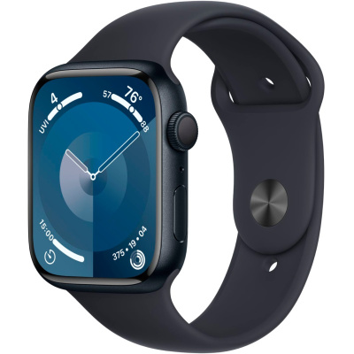 Apple Watch Series 9, 45 мм, корпус из алюминия цвета тёмная 3EC9CB2520CFC25A3500911765846DE6